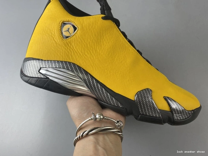 Reps LUCY RETRO AIR JORDAN GOLD 14 BQ3685-706 UNIVERSITY 0717